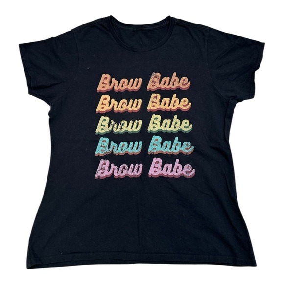 Brow Babe Tee Women’s XL - Picture 1 of 2